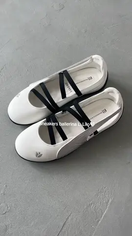 sneakers ballerina 🤍 #fransiscarenlady #sneakersballerina #flatshoes #fyp #sneakers 