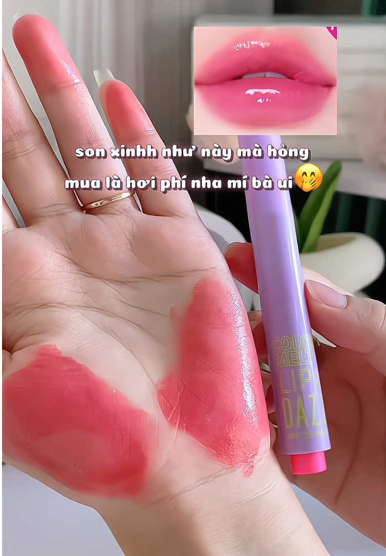 Son Này Xinh, Son Này Dưỡng Ẩm, Son Này Chống Này 💋 #dazzleme #dazzlemebeauty #sonduongcomau #sonmoidep #goclamdep 