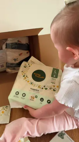 We are so excited and are super lucky to have been kindly gifted with this package from @Fuzzy Friends 💚 - Nappies - Nappy bags - Nappy pants - Wipes - Stickers (my niece is so excited for them) Currently we are testing the nappies and seeing how we go a review will be up soon… 👀 #nappies #toddler #mumsoftiktok #MomsofTikTok 