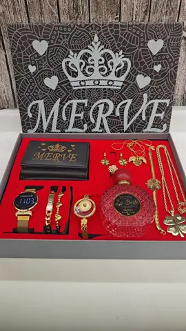 Merve ismi yazılı kadın set 