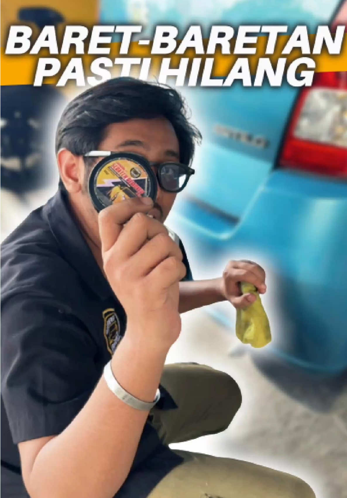 Penghilang Baret Ampuh, pakai Scratch remover one step polish dari garasi agan aja.  #penghilangbaret  #penghilangbaretmobil  #penghilangbaretmotor 