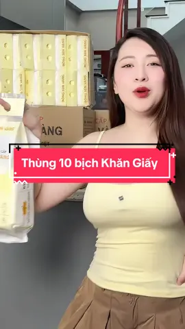 Thùng 10 bịch Khăn Giấy  #xuhuong #cohuyentaphoa 