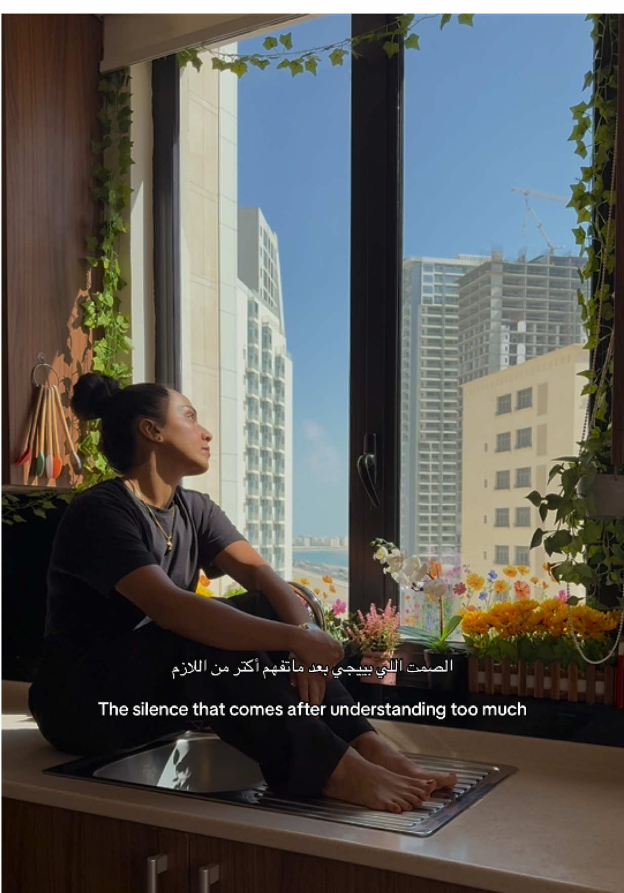 الصمت اللي بييجي بعد ما تفهم أكتر من اللازم… هو مش صمت عادي، ده نوع من السكون اللي بييجي بعد ما ينهار جواك جزء من البراءة. لما تبدأ تشوف العالم من وراء الأقنعة، وتشوف إن اللي كنت فاكره عفوية هو خوف، وإن اللي كنت تظنه قسوة هو وجع قديم متخفي. تبدأ تحس إنك شايف أكتر مما تتحمل، فتسكت مش لأنك ما عندكش كلام، لكن لأنك عرفت إن الكلام مش هيغير الحقيقة اللي شُفتها، ولا هيفهموا ولا هيتقبلوا اللي انت بتقوله. لما تبقى بتفهم الناس من غير ما يتكلموا، وتفهم كل كلمة وكل حركة جاية من وجع، تتحول قدرتك على الفهم من هدية إلى حمل. تحليل كل تصرف بيخليك عايش في يقظة دائمة — بتفكك كل كلمة، كل نظرة، كل نغمة صوت. وده بيخليك تفهم الناس أكتر مما هما فاهمين نفسهم، بس في المقابل، بيبعدك عنهم، لأنك ما تقدرش تتعامل بعفوية زي زمان. الوعي الزائد بيخليك تشوف الألم في المواقف اللي غيرك يشوفها عادية، وبيخليك تحس إنك موجود في عمق ماحدش حاسس بيه. بعدها، بيصعب عليك تتواصل بعمق مع أي حد، لأن مش أي حد هيفهم إنت بتتكلم عن إيه. هنا تبدأ الوحدة الحقيقية — مش وحدة المكان، لكن وحدة الوعي. تحس إنك بتتكلم لغة الناس مش سامعينها، وإن كل ما تتعمق في نفسك أكتر، المسافة بينك وبينهم تكبر. ده مش تكبر، دي طبيعة النمو النفسي — الوعي دايمًا يسبق التواصل، ومش الكل مستعد يشوف الحقيقة اللي إنت شوفتها. وتبقى مش عارف… تتعاطف معاهم ولا تحافظ على حدودك وتاخد موقف. دي اللحظة اللي فيها الصراع الداخلي الحقيقي: بين قلب عايز يحتوي الناس لأنه فاهم وجعهم، وعقل بيقولك “احمي نفسك، لأن الفهم مش مبرر للأذى.” وهنا يظهر نضجك العاطفي — لما تدرك إن الرحمة مش دايمًا معناها البقاء، وإن بعض المسافات هي فعل حب، حب لنفسك، ولغيرك كمان. The silence that comes after understanding too much… It’s not ordinary silence — it’s a stillness that appears after a piece of your innocence collapses inside you. When you begin to see the world behind its masks — realizing that what you once thought was spontaneity is actually fear, and what you believed was cruelty is really old pain in disguise. You start to feel like you’re seeing more than you can handle. So you go quiet — not because you have nothing to say, but because you’ve realized that words won’t change the truth you’ve seen, and they won’t understand, nor accept, what you’re trying to say. When you start understanding people without them speaking — when you can sense the pain behind every word and every movement — your ability to understand turns from a gift into a burden. You start analyzing everything — every word, every look, every tone — and that constant awareness keeps you awake inside, even when you crave peace. You begin to understand people more than they understand themselves, but in return, it distances you from them — because you can no longer interact with the same innocence as before. Excessive awareness makes you see pain in situations others find normal, and it makes you feel like you live in a depth that no one else can sense. After that, it becomes hard to connect deeply with anyone, because not everyone will understand what you’re really talking about. That’s when real loneliness begins — not the loneliness of place, but the loneliness of awareness. You feel like you’re speaking a language others can’t hear, and the deeper you go into yourself, the wider the gap becomes. It’s not arrogance — it’s simply the nature of psychological growth. Awareness always comes before connection, and not everyone is ready to face the truth you’ve seen. And then you find yourself not knowing — whether to empathize with them or to protect your boundaries and take a stand. That’s where the real inner conflict begins: between a heart that wants to hold people because it understands their pain, and a mind that tells you, “Protect yourself — understanding doesn’t justify being hurt.” That’s where emotional maturity shows — when you realize that compassion doesn’t always mean staying, and that sometimes distance itself is an act of love — love for yourself, and for them too.