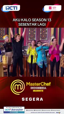 Siapa yang disini juga udah gak sabar??  #MasterChefIndonesiaSeason13 #MasterChefIndonesia #MCIS13 #MCIS13diRCTI 