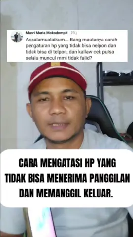 Cara mengatasi HP yang tidak bisa menerima panggilan dan memanggil keluar.  #tutorialandroid #tipsandroid 