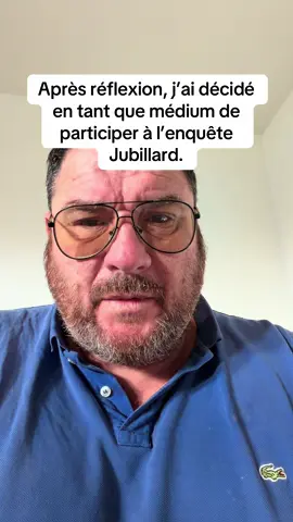 J’ai écouté tous vos commentaires, et après réflexion, j’ai décidé de participer à l’enquête en tant que médium #La7contact #témoignage #Médium #disparition #jubillard 