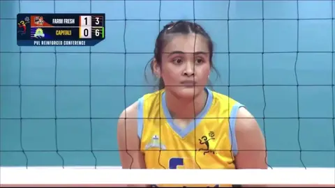 Bella Belen spike of the game. PVL Reinforced Conference. Capital1 vs Farm Fresh, Tue 21 Oct 2025. #bellabelen #capital1 #pvlph #volleyball 🎥📷 pvl.ph