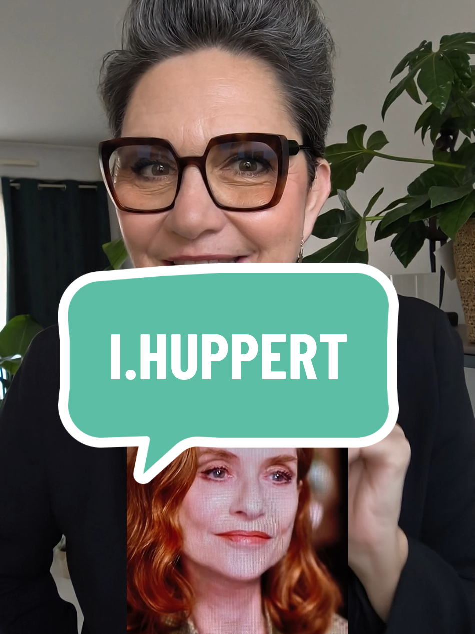 Vous m'avez tellement plébiscitée avec mon dernier tuto maquillage, que je ne résiste pas à l'envie de vous montrer ma dernière inspiration!🤣 #isabellehuppert #makeup #femme #maquillage 