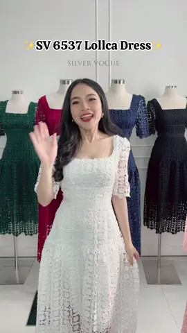 SV 6537 Lollca Dress #silvervogue #silvervogueid #dresscantik #dresskondangan #dressbrukat 