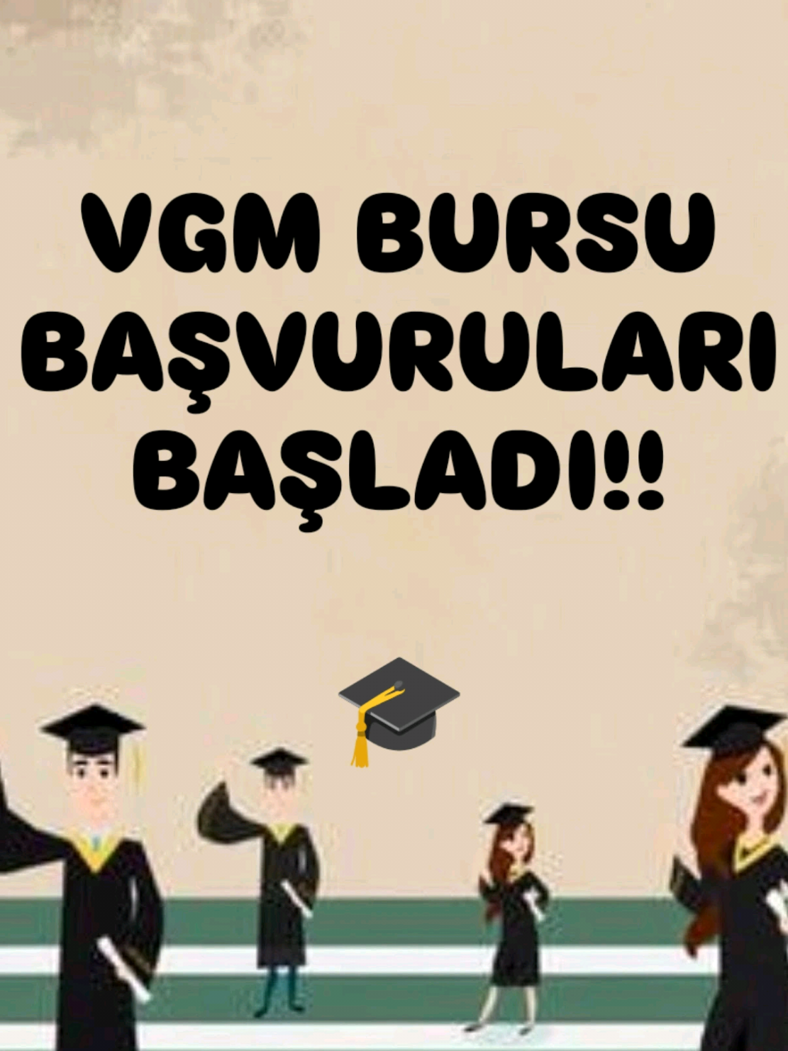 VGM BURSU BAŞVURULARI BAŞLADI!! #yks2025 #yks #vakıflargenelmüdürlüğü #burs #üniversite 