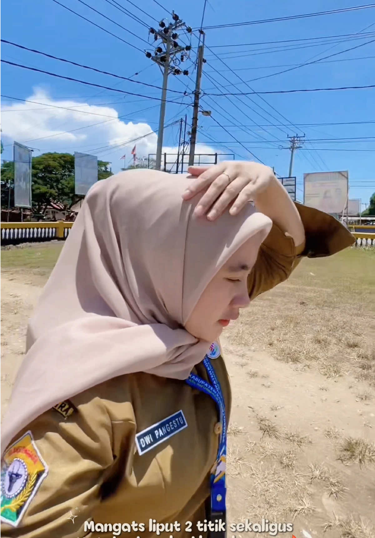 Matahari lagi lucu-lucunya meliput 2 titik sekaligus🔥🥹 #fyp #liputan #work #dayinmylife #semangatberjuang 