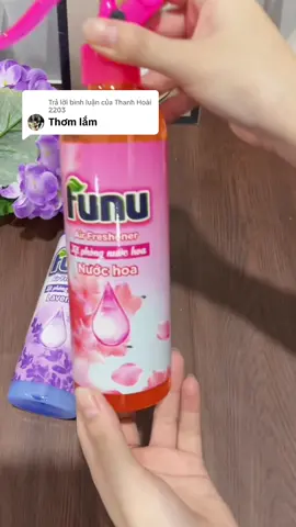 Trả lời @Thanh Hoài 2203 Xịt phòng hương nước hoa Funu, mùi sang thơm như ở khách sạn #xitphongfunu #funu #xitthomphong #trending #thanhhoai22003 #xuhuong 