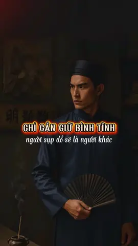 Chỉ cần bạn bình tĩnh, người sụp đổ sẽ là người khác. #trietlycuocsong #loidayconhan #daolycuocsong #fyp 