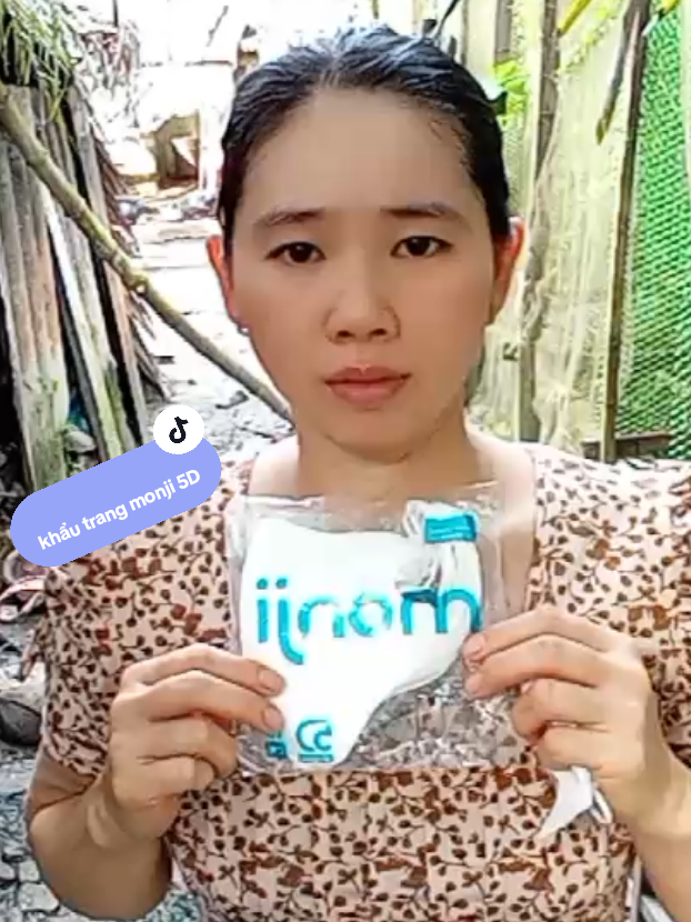 khẩu trang monji5D#thoitrang #xuhuongtiktok 