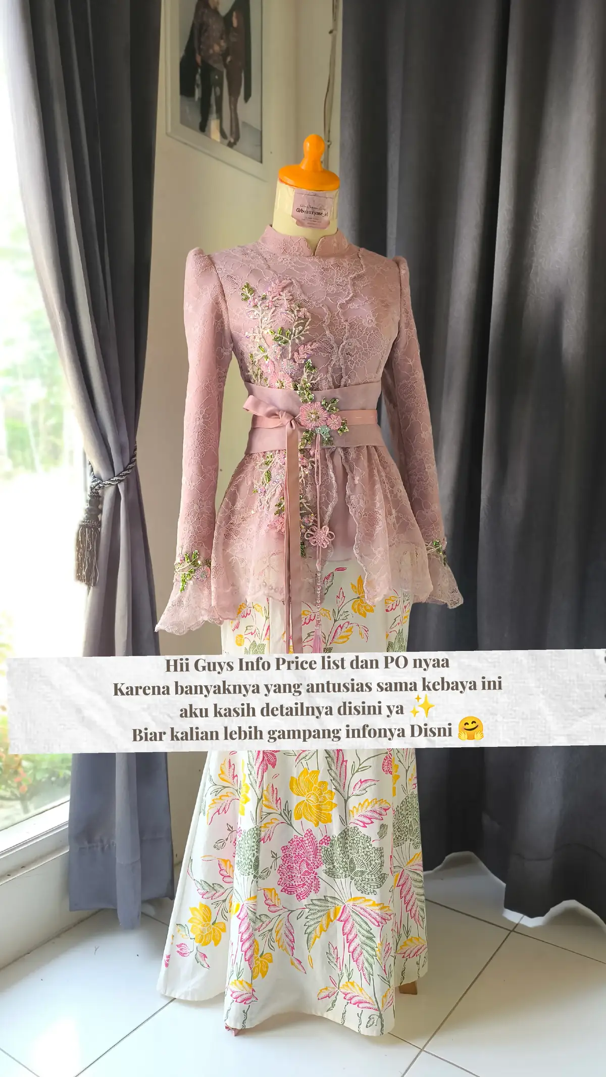Baca Detailnya di VT ya guys 🥰 Wa  +6281327155644 Menerima Jahit Online, free konsultasi pengukuran dll Kalau ada akun atau nomer lain yang menawarkan itu bukan aku yaa, cuma ada ini 🥰  #kebayaxaviera #jahitonline #kebayawisuda #kebayakekinian #kebaya 
