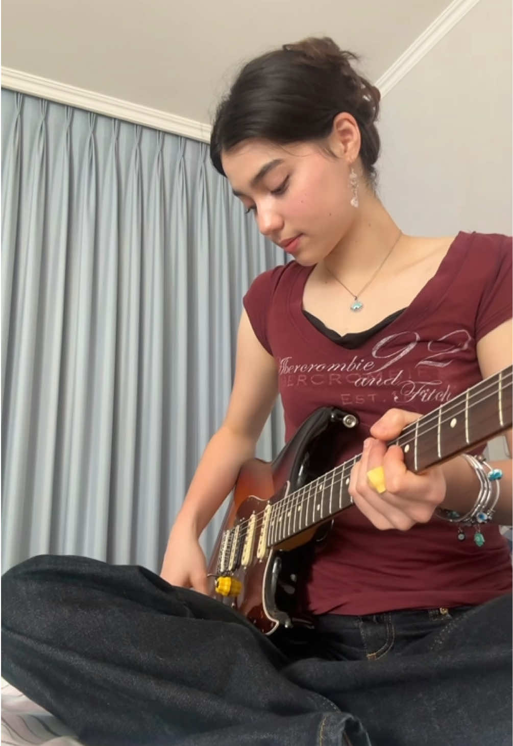 Nice To Each Otherrr 💌 #guitar #oliviadean 