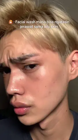Siapa bilang Facial wash @Acnaway Official gabisa ngatasin masalah oily skin? Buktinya ini bisa. #acnaway #acnawaymugwortfacewash 