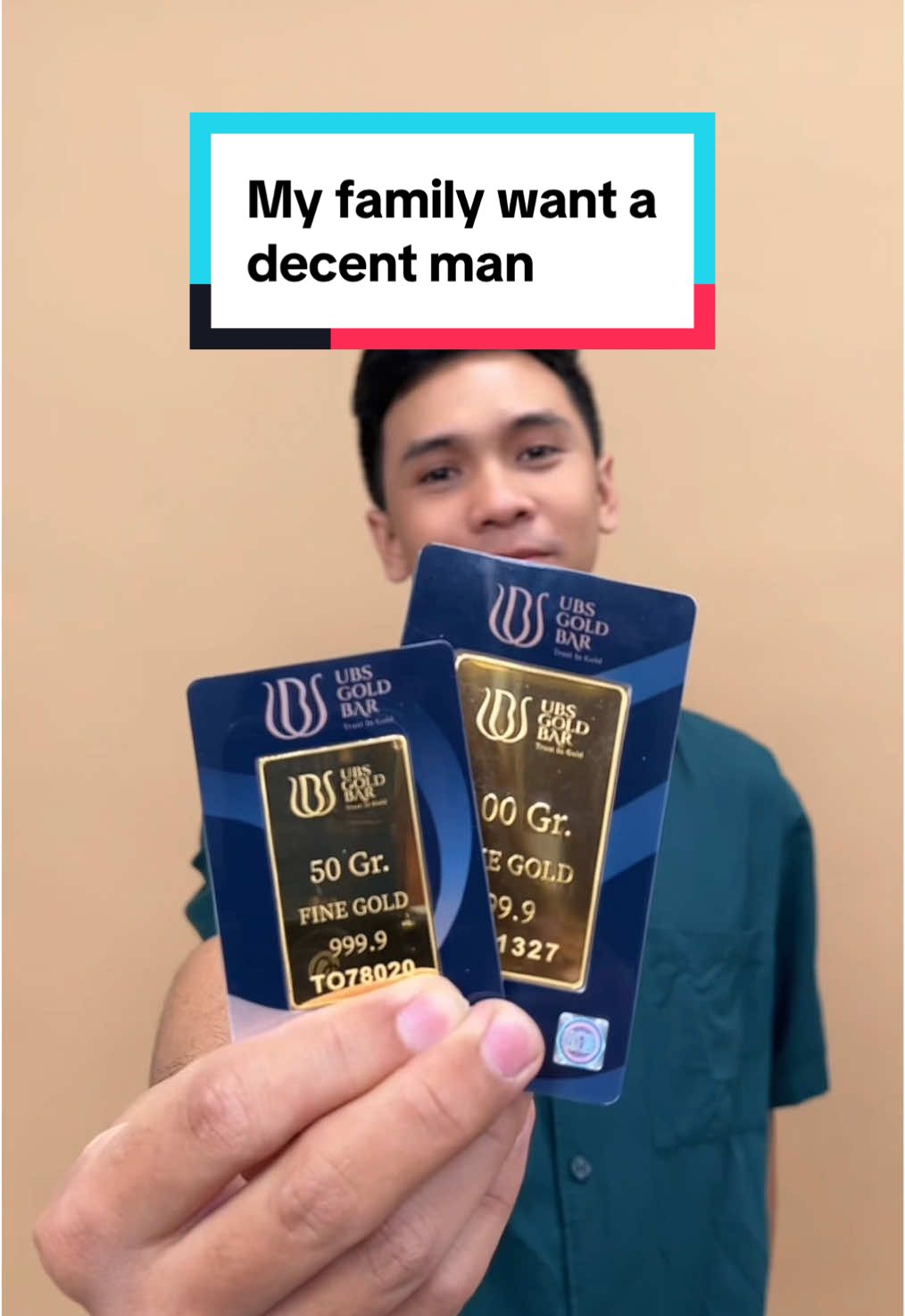 Decent man versi MinGold, bawain UBS Gold Bar lah💪🏻❤️‍🔥 #ubsgoldlifestyle #ubsgold #ubsgoldbar #perhiasanemas #fyp 