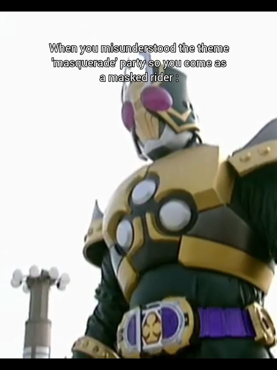 A mask, is a mask I guess 🤷 #masquerade #kamenrider #henshin #fyp #maskedrider 