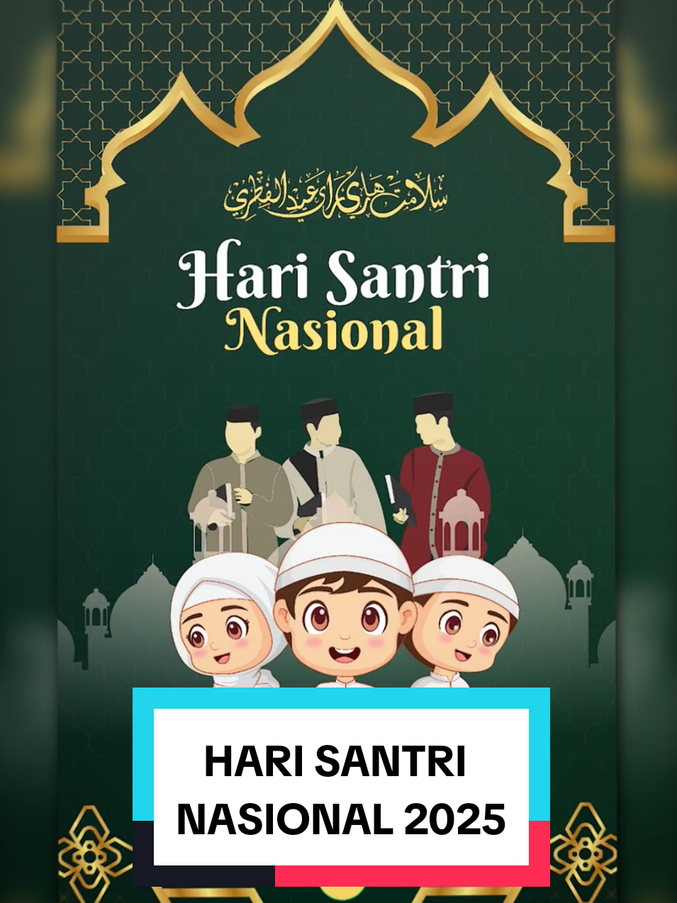 Memperingati Hari Santri Nasional 2025 ✨  ( 22 Oktober 2025 ) Hari Santri Nasional diperingati setiap tanggal 22 Oktober berdasarkan Keputusan Presiden Republik Indonesia Nomor 22 Tahun 2015. Hari ini ditetapkan untuk mengenang kontribusi besar para santri dalam memperjuangkan serta mempertahankan kemerdekaan Indonesia. Peringatan ini pertama kali diinisiasi oleh kalangan pesantren sebagai bentuk penghargaan atas jasa para santri terhadap tegaknya Negara Kesatuan Republik Indonesia (NKRI). Melalui Hari Santri, masyarakat diajak untuk mengingat, meneladani, dan melanjutkan perjuangan ulama serta santri dalam menjaga keutuhan bangsa. Pada tahun 2025, Hari Santri mengusung tema “Mengawal Indonesia Merdeka, Menuju Peradaban Dunia”. Tema ini menegaskan bahwa santri tidak hanya berkedudukan sebagai pelaku sejarah dalam mempertahankan kemerdekaan, melainkan juga sebagai pengawal nilai-nilai bangsa dalam menghadapi dinamika zaman. Dalam makna kekinian, “mengawal” diartikan sebagai upaya aktif menjaga kemerdekaan, baik secara moral, budaya, maupun intelektual, agar tidak terkikis oleh tantangan ideologi, disrupsi teknologi, dan globalisasi. Sementara frasa “menuju peradaban dunia” mencerminkan visi santri untuk turut ambil bagian dalam membangun peradaban universal melalui penguasaan ilmu, akhlak mulia, toleransi, dan kontribusi sosial di tingkat global.Setiap tahunnya, Hari Santri dirayakan di berbagai wilayah dengan kegiatan seperti zikir, shalawat, doa bersama, dan bentuk-bentuk penghormatan lainnya. #faizaleditor_3 #7random_ #harisantrinasional #indonesia #fyp 