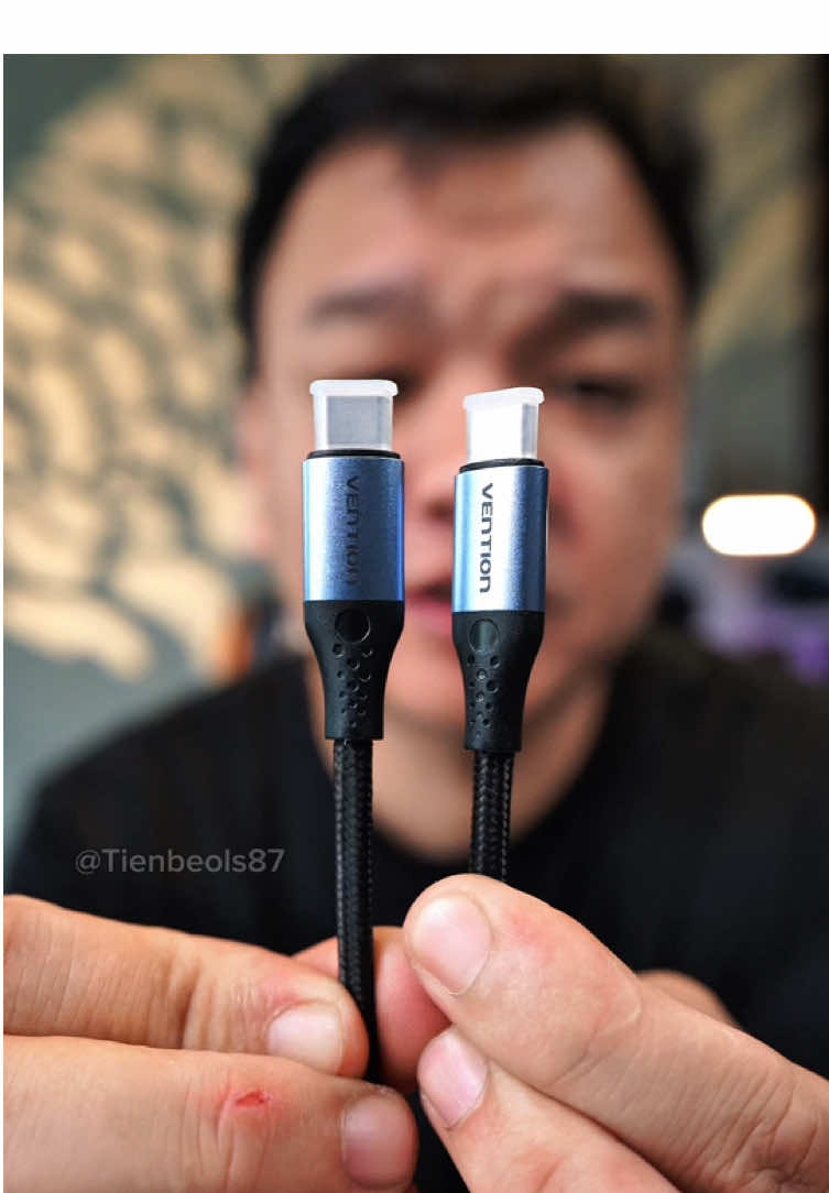 Cáp sạc Cáp sạc nhanh VENTION PD 240W #sacnhanh #capsacnhanh 