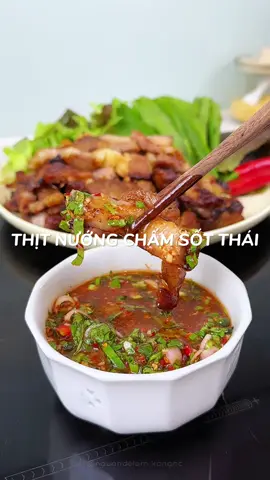 Sốt mắm thái chấm thịt nướng hay thịt luộc đều ngonnn  #sotthai #mamthai #thitnuong #LearnOnTikTok #nauandelam 