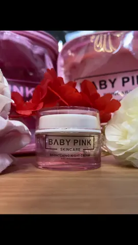 🌙 BABY PINK NIGHT CREAM 🌙 Tidur nyenyak, bangun dengan kulit glowing alami! 💕 Baby Pink Night Cream bantu regenerasi kulit di malam hari, menutrisi secara mendalam, menyamarkan noda hitam, dan bikin kulit tampak cerah, halus, serta lembap saat bangun pagi ✨ Dengan tekstur lembut dan mudah meresap, krim ini nyaman dipakai sebelum tidur tanpa rasa lengket 💫 Cocok untuk semua jenis kulit, bahkan yang sensitif sekalipun! 🌸 💖 Sudah terdaftar di BPOM dan terjamin halal, jadi aman dipakai setiap malam tanpa khawatir 💕 Biarkan kulitmu istirahat dengan sempurna bareng Baby Pink Night Cream, karena cantik itu dimulai dari perawatan sebelum tidur 🌙✨ #BabyPinkSkincare #GlowingSaatBangun #HalalDanAman#fyppppppppppppppppppppppp #GlowingSetiapHari 