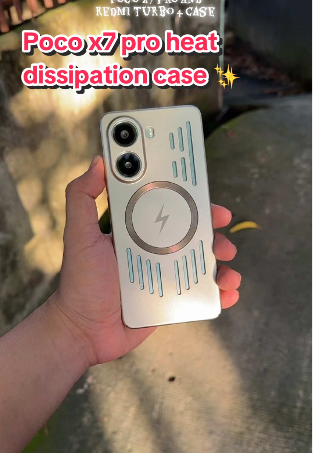 Heat dissipation case for Poco x7 pro ✨ #fyp #pococase #pocox7procase 