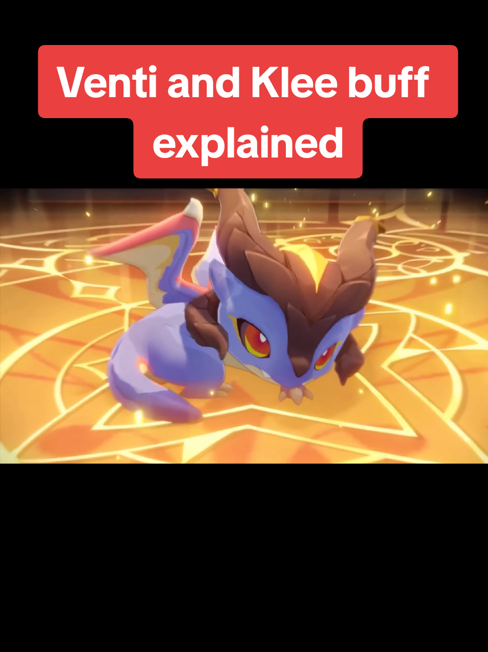 Venti and Klee buff explained  #genshin #Genshinlmpact #hoyoverse #durin #hexenzirkel 