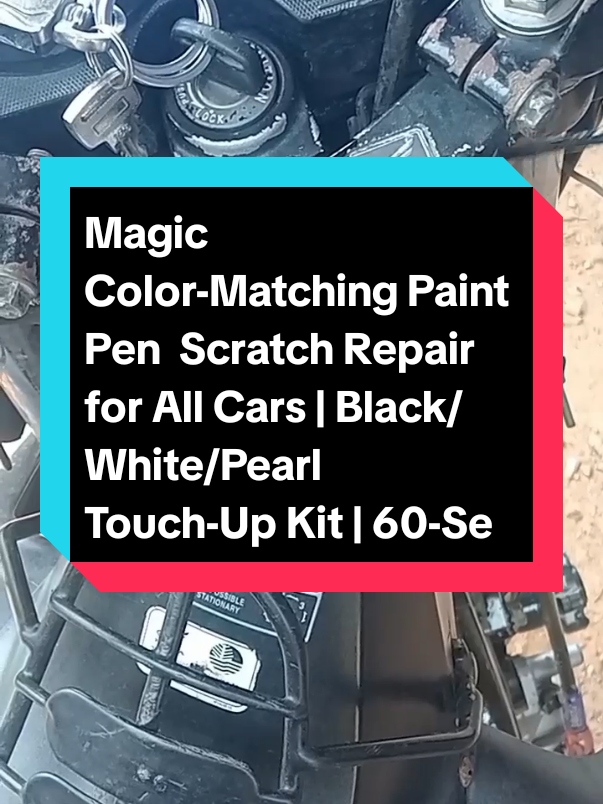 #magiccolormatchingpaint #Paint Pen  #scratchrepairpaint  for All Cars | Black/White/Pearl Touch-Up Kit | 60-Second #ScratchRemover - No  Buffing Needed! 