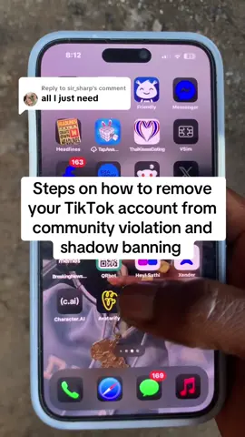 Replying to @sir_sharp ##fyyp#foryou#viral Romobe your TikTok account from violation and shadow band #fyppppppppppppppppppppppp#fyp  