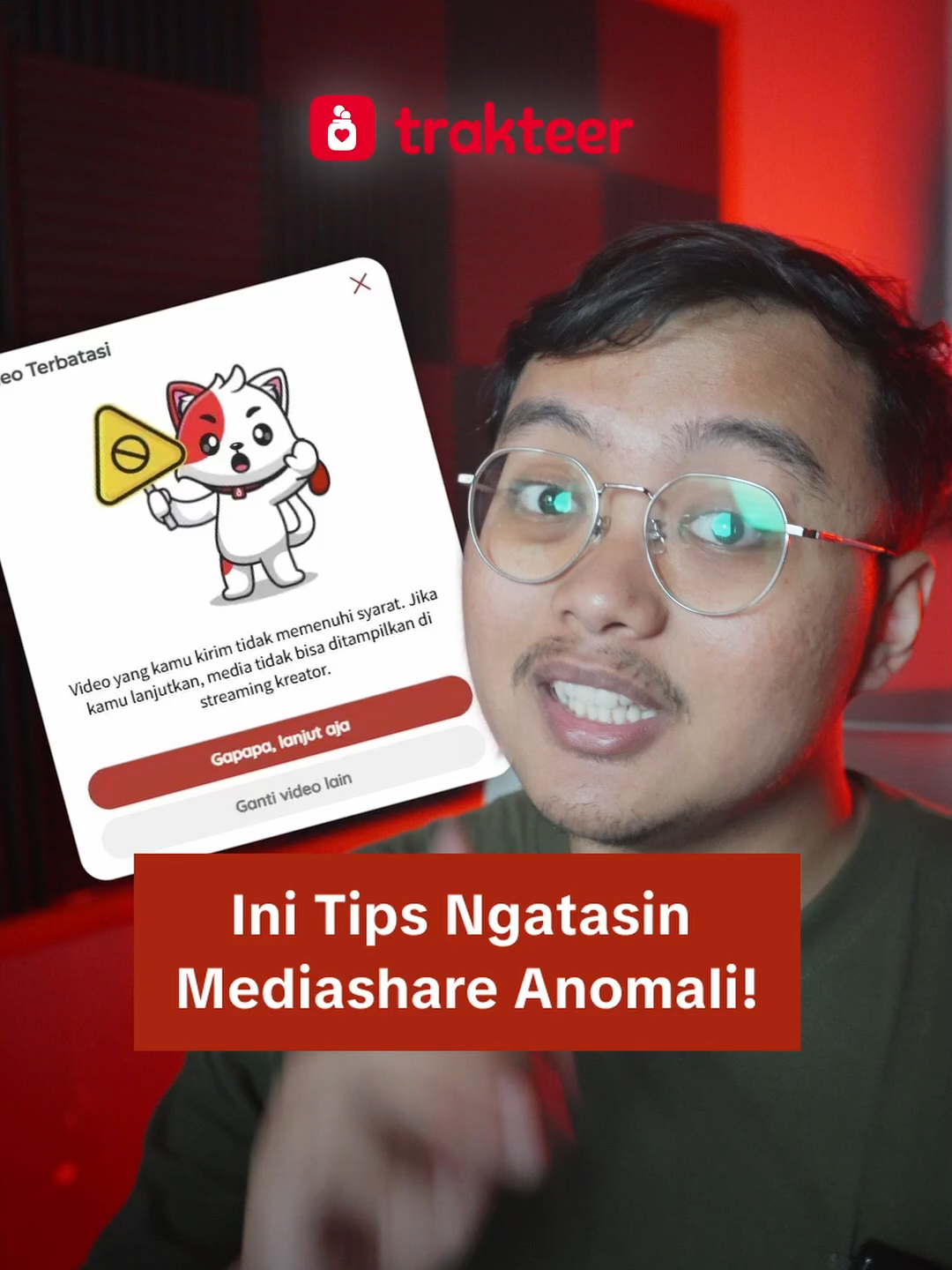 Nah, kalo gini kamu bisa tetep enjoy kaaan sharing mediashare sama viewers? #mediashare #youtuberestrictionsettings #livestream #streamer #Trakteer