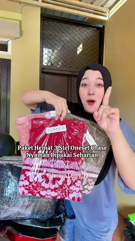 Paket Hemat 3 Stel Oneset Kaos wanita #ModalKontenDoang #Gajiansale #setelanwanita #onesetmurah 