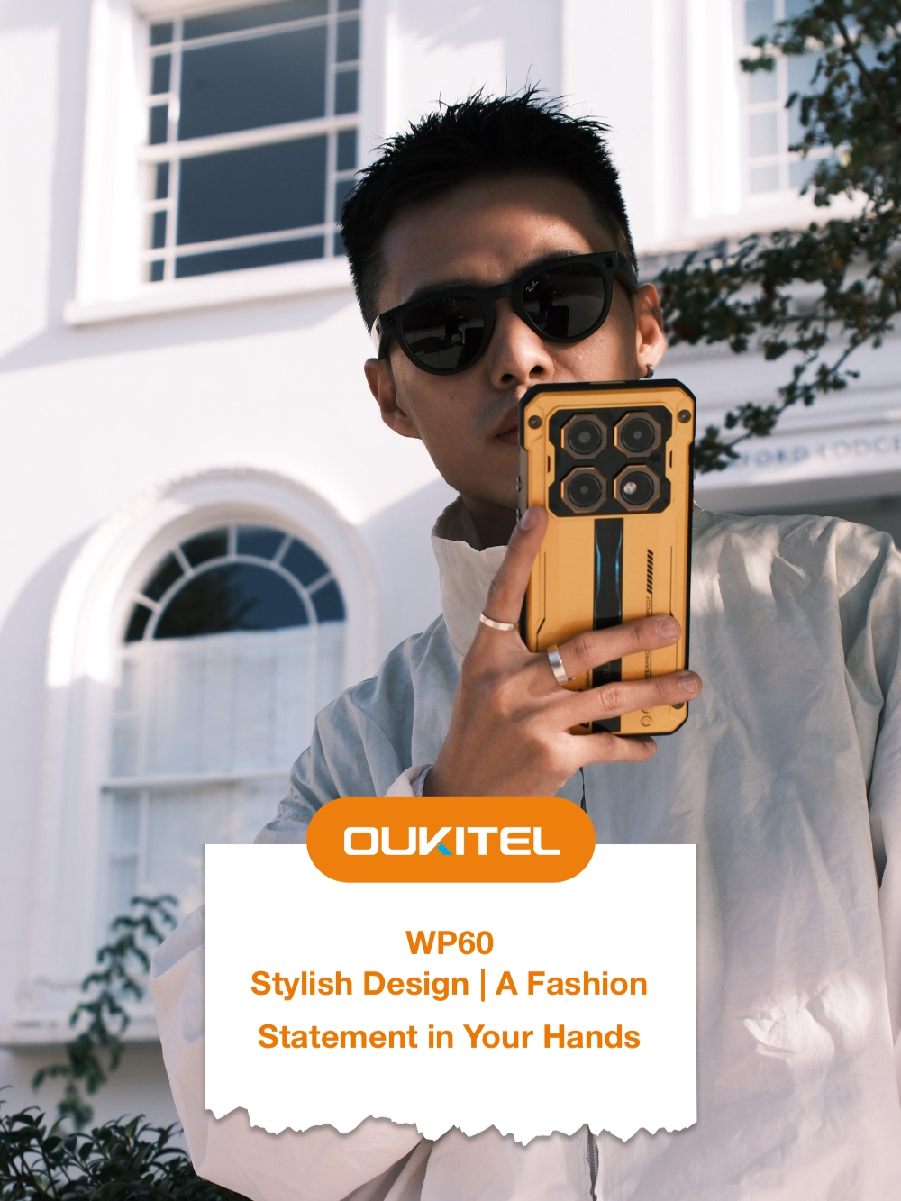 OUKITEL - WP60 Stylish Design | A Fashion Statement in Your Hands#OUKITEL #LongBatteryLife #OutdoorAdventure #MassiveStorage #CampingGear #ReverseCharging #WP60