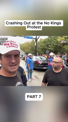 Crashing Out at the No Kings Protest 