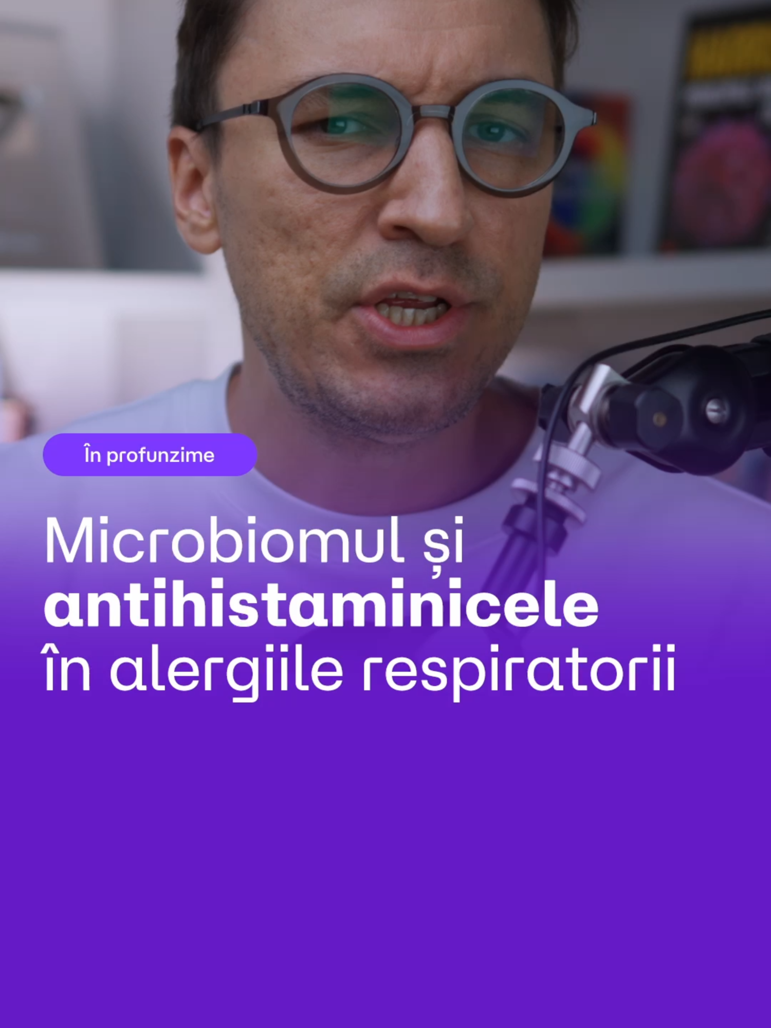 Știai că flora intestinală poate ajuta în alergii?  ☝🏻👨🏼‍⚕️ Anumite bacterii benefice din colon (precum L. paracasei LP33 și GMNL133) pot echilibra răspunsul imun și reduce simptomele ochilor și ale nasului – mai ales când antihistaminicele nu mai fac față singure. Nu tratează alergia, dar pot controla raspunsul sistemului imunitar prea activat de alergeni. Discută cu medicul tău despre opțiunile potrivite pentru tine. (P) Acest material este susținut de compania Innergy cu produsul ATOPRIN®️. ATOPRIN®️ este un supliment alimentar și conține L. paracasei LP33 & GMNL-133 și vitamina D. A se consulta medicul înainte de administrare. (P) Acesta este un supliment alimentar. Citiți cu atenție prospectul/informațiile de pe ambalaj. ATOPRIN®️ conține L. paracasei LP33 & GMNL-133 și vitamina D. Porția zilnică recomandată este de o capsulă pe zi. A nu se depăși porția zilnică recomandată. Suplimentele alimentare nu înlocuiesc un regim alimentar variat. A nu se lăsa la îndemâna și la vederea copiilor mici.