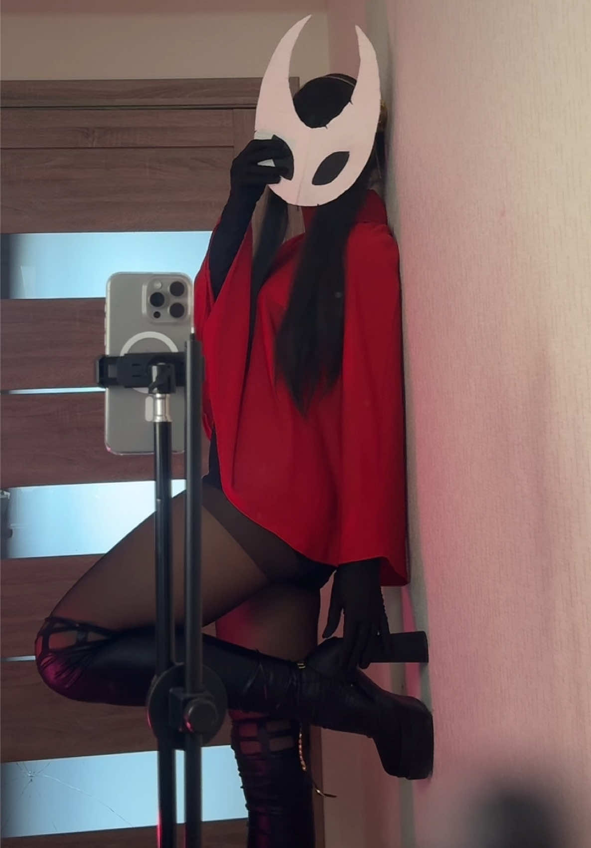 Зато прикольно получилось #cosplay #silksong #hollowknight #spyxfamily #hornet 