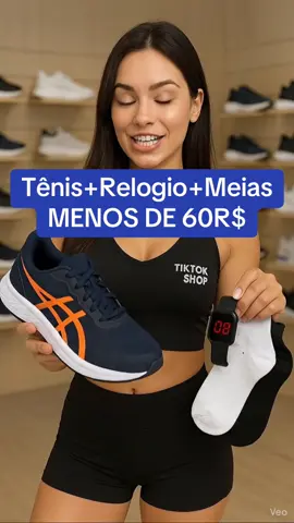 Tênis+Relogio+Meias #tenis #relogio #meias #homemade #tiktokshop 