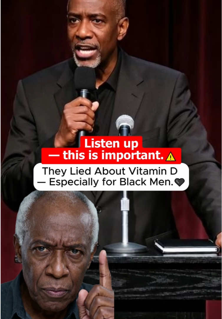 They lied about vitamin D— especially for black men.#vevnutra #corefeel #corefeelvitamin #vitamind3k2 #tiktokshoprestock #vitamind #d3 