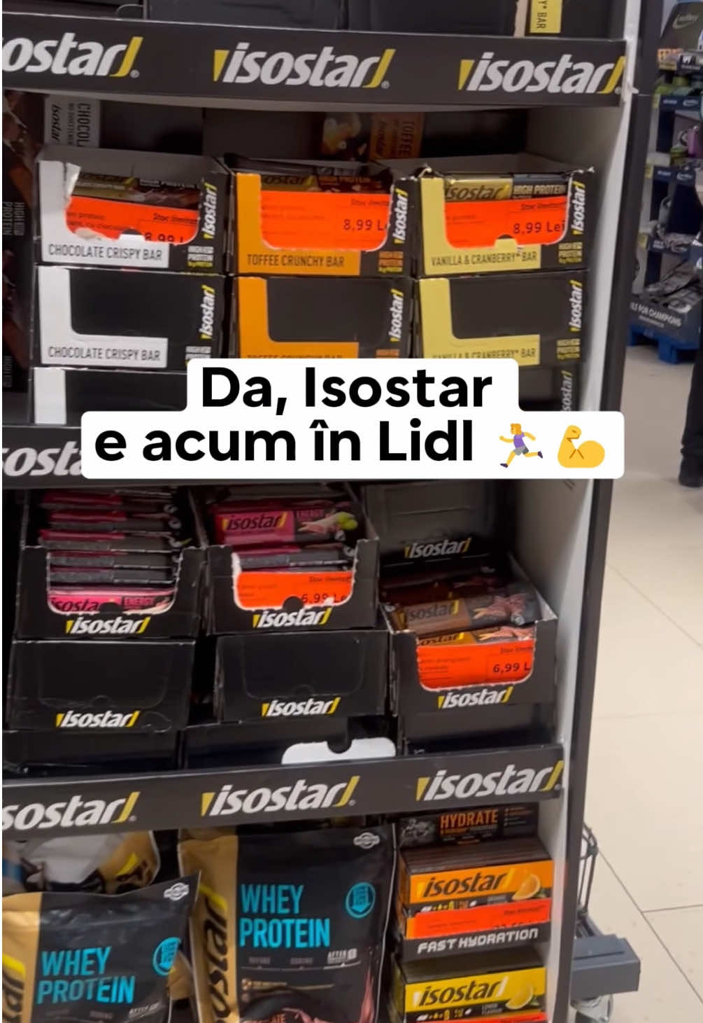 Ok, recunosc: sunt genul care se entuziasmează când găsește la raft ceva bun — și la gust, și la preț 😅 Isostar (da, brandul ala elvețian de nutriție sportivă, OG din ‘77) e săptămâna asta în Lidl și jur că e fix combinația perfectă: 💪 proteine pentru sală, ⚡️ energie pentru alergatul între meetinguri și deadline-uri, 💦 hidratare smart după orice sesiune intensă. Eu zic să profiți cât e pe raft — că energia se consumă repede 😉 💛 High protein, good energy, smart hydration – direct din Lidl! @BUZZStore  #MegaBUZZ_IsostarLidl #IsostarLaLidl #HighProtein #SmartHydration #GoodEnergy 