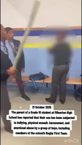 According to the parent, these 18-year-old students—who are expected to demonstrate strength, discipline, and leadership—have instead engaged in intimidation and harm toward others. The parent stated that they are speaking out not only on behalf of their son but also for every student who has been silenced, dismissed, or ignored. They emphasized that it is the duty of Milnerton High School in Cape Town to ensure the safety and protection of all its students. #tiktoknews #bullyingatschool #milnertonhighschool #capetown #bullyingawareness @milnertonhigh.rugby 