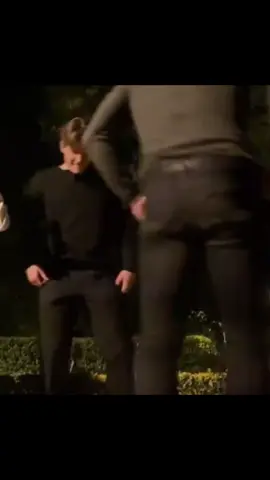 max and kieron dancing to macarena lol #maxparker #kieronmoore #fyp #bootsnetflix 