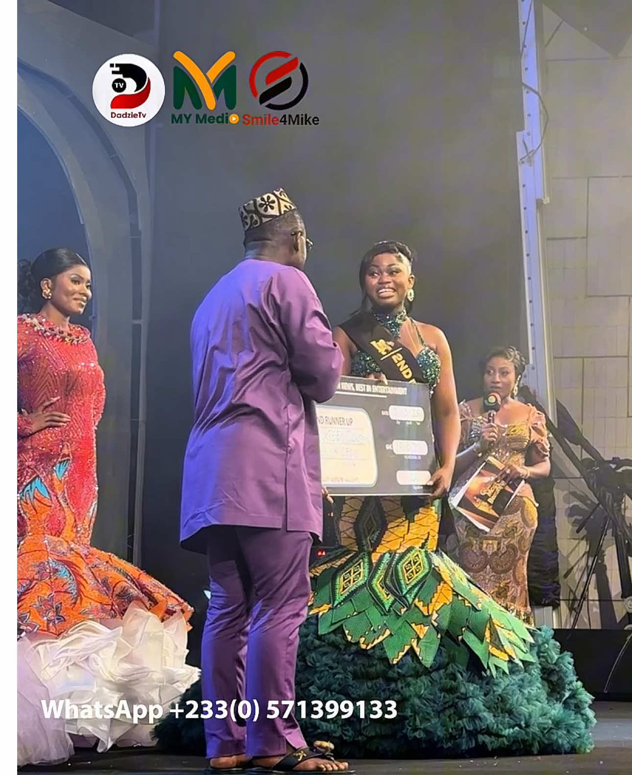 UPDATE | Sika from Ashanti Region was 2nd Runner Up at 2025 Ghana Most Beautiful Beauty Pageant 