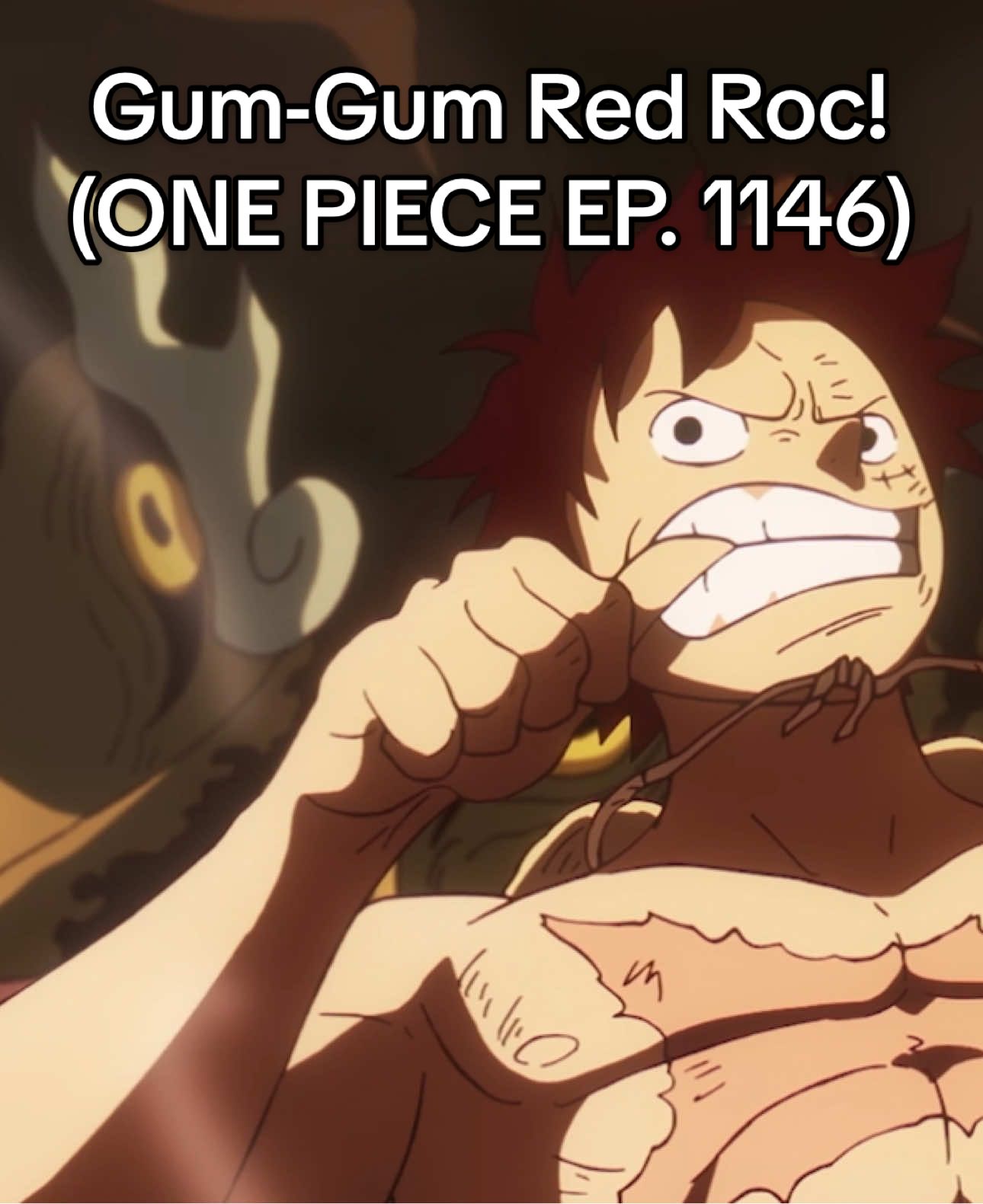 Gum-Gum Red Roc! 👊🔥 A brand-new episode of ONE PIECE (Ep. 1146) is now simulcast streaming! #ONEPIECE #Anime #fyp #Luffy 