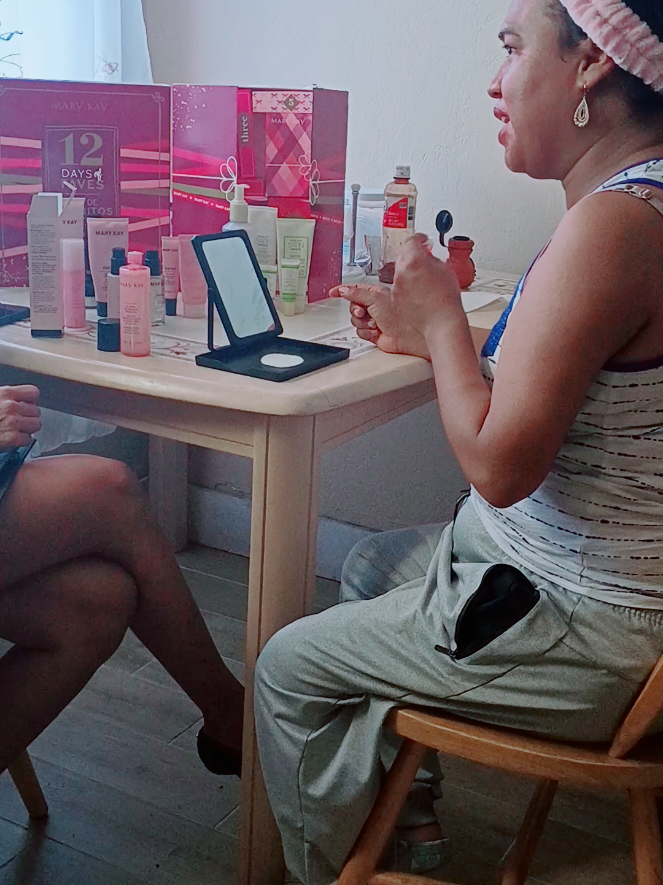 limpieza facial gratis yo estaba feliz no estoy acostumbrada a la limpieza solo pongo mi crema y ya#perfume #cremas #maquillaje #cosmetico #cudadodelapiel 