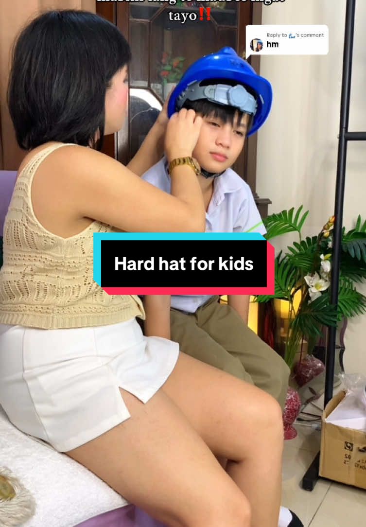 Replying to @🌊 check link po nanjan ang price, grab niyo na kasi mabilis ma sold out🫶 #hardhat #hardhatforkids #hardhatforearthquakedrill #earthquake #safetygear 