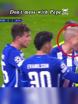 Don’t mess With Pepe ☠️#football #pepe #trending #viral #fyp 