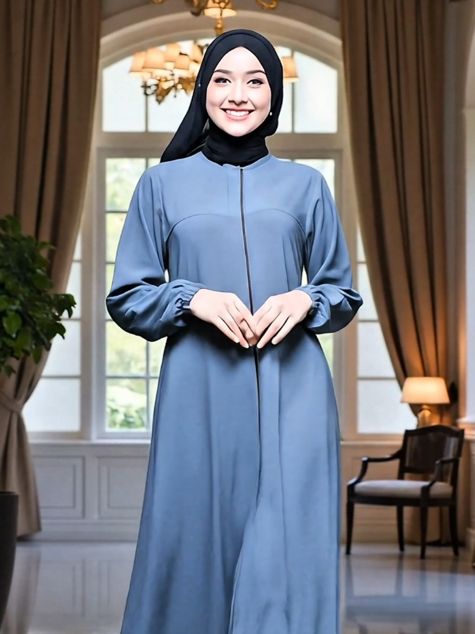 SYIFAA.ID 01 Dress Gamis Polos Wanita Bahan Linen Stretch Premium Busana Muslim Wanita Gamis Wanita #gamis #gamiskekinian #gamismurah #gamiscantik #viral 