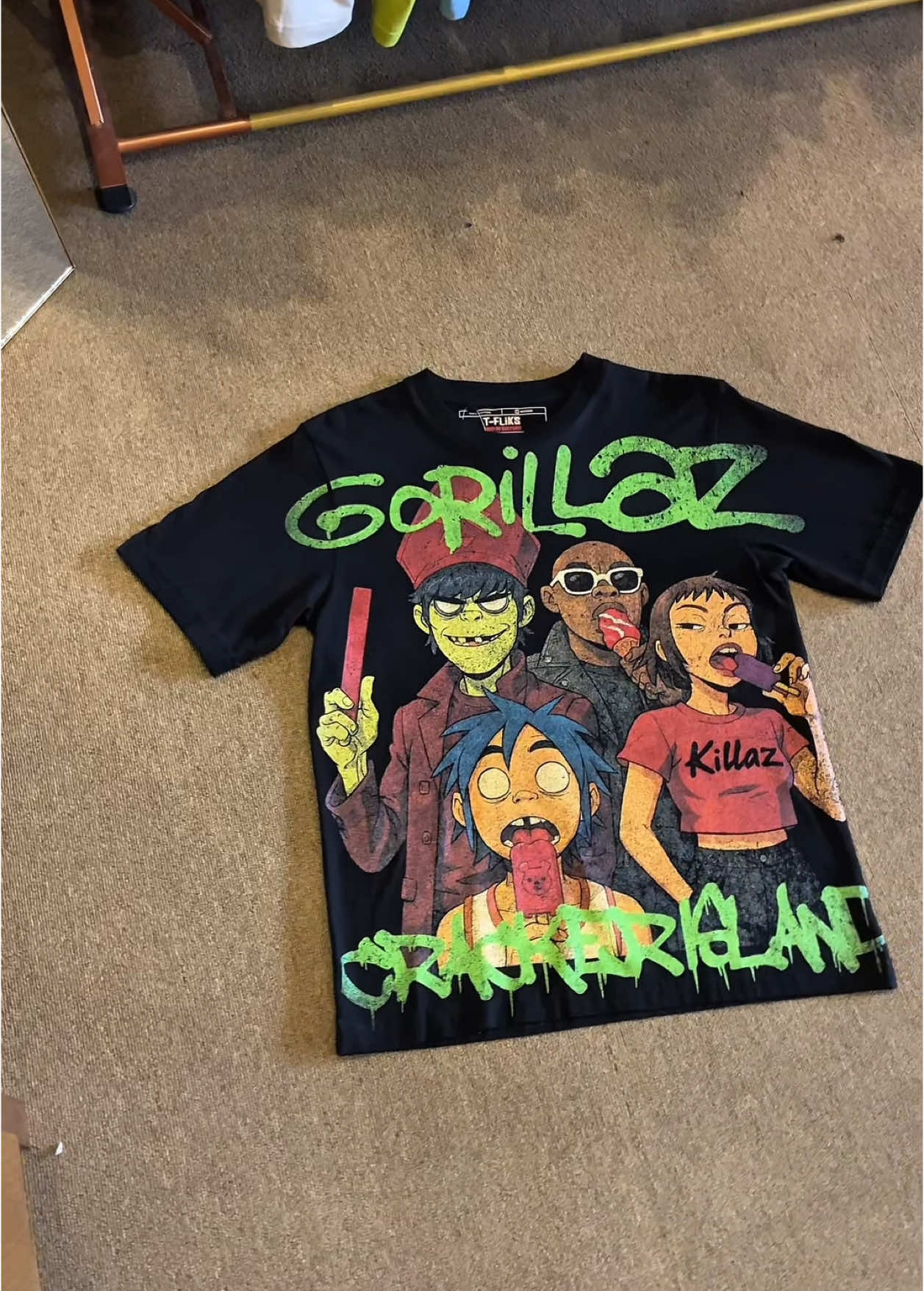 “A mix of beats, art, and chaos — that’s Gorillaz.” #Gorillaz #Tfliks 