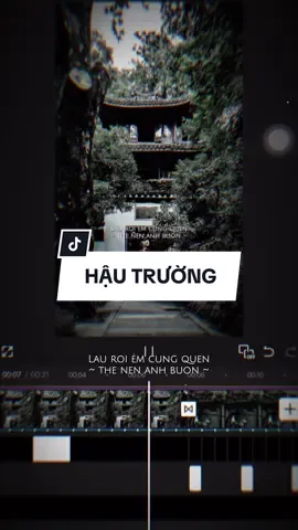 Hậu Trường : Cung đàn này vỡ đôi khúc nhạc không nhớ tên #CapCut #edit #mẫucapcut #xh #nhachaymoingay #lyrics #capcutmaster 